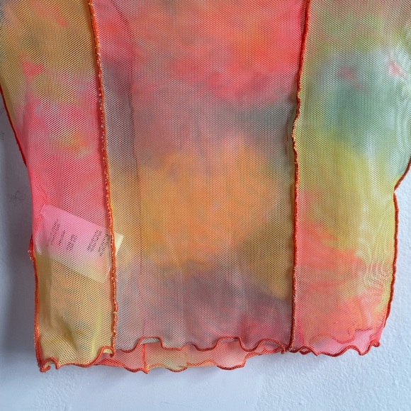 Urban Outfitters | kindred mesh baby tee - Picture 7 of 10